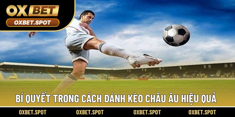Bí quyết chiến thắng trong cách đánh kèo châu Âu có thể bạn chưa biết