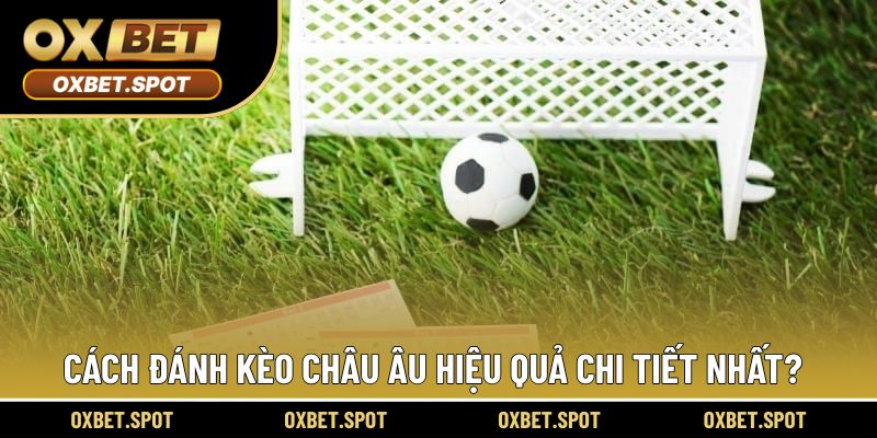 Cách đánh kèo châu Âu hiệu quả trong từng ván cược