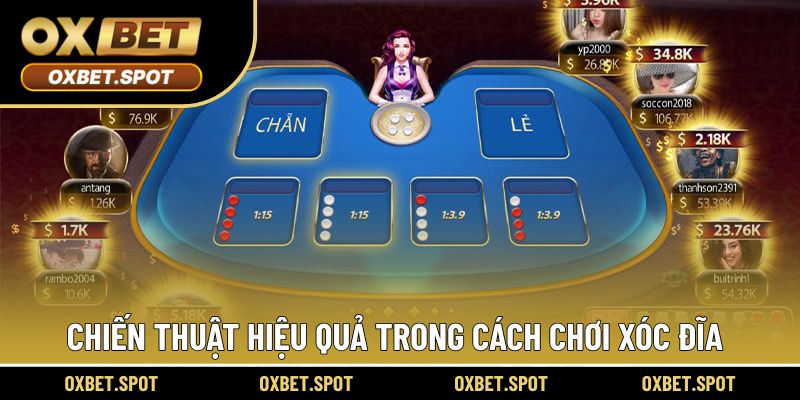Chiến thuật chinh phục hiệu quả mỗi ván xóc đĩa