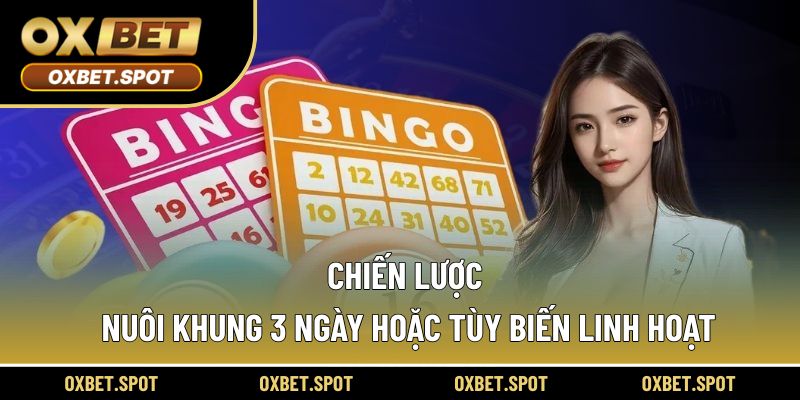 Chiến lược nuôi khung 3 ngày hoặc tùy biến linh hoạt