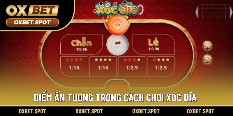 Điểm đặc biệt trong luật chơi cơ bản của xóc đĩa