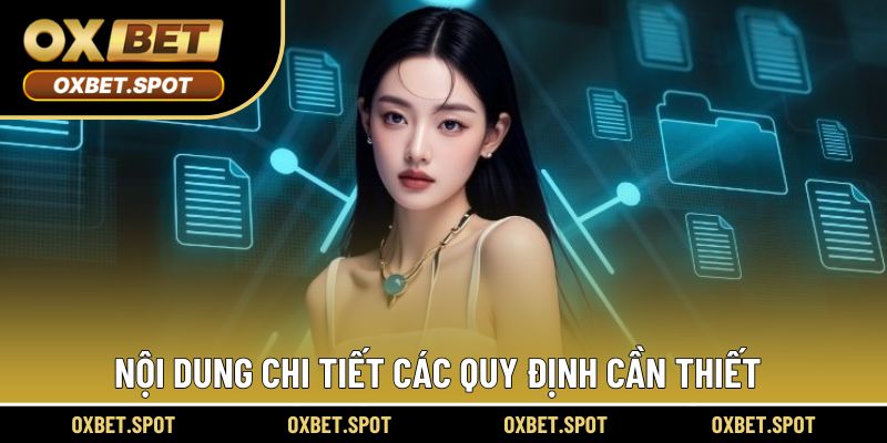 Những nguyên tắc cần thiết, chi tiết